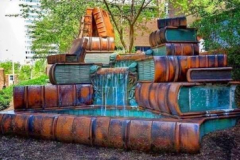Пам'ятник Книзі у вигляді фонтану. м. Цінціннаті, США